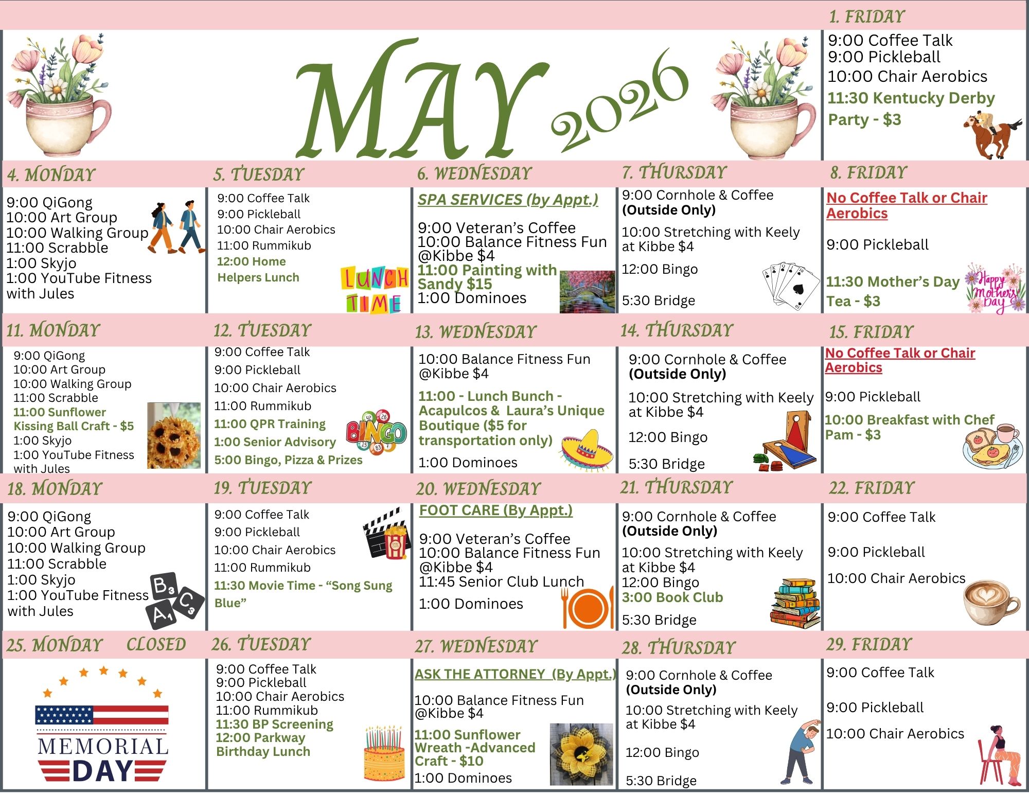 May 2026 Calendar